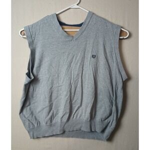 Chaps‎ Ralph Lauren Sweater Vest V-Neck Sleeveless Knit Size 4XLT Big & Tall H